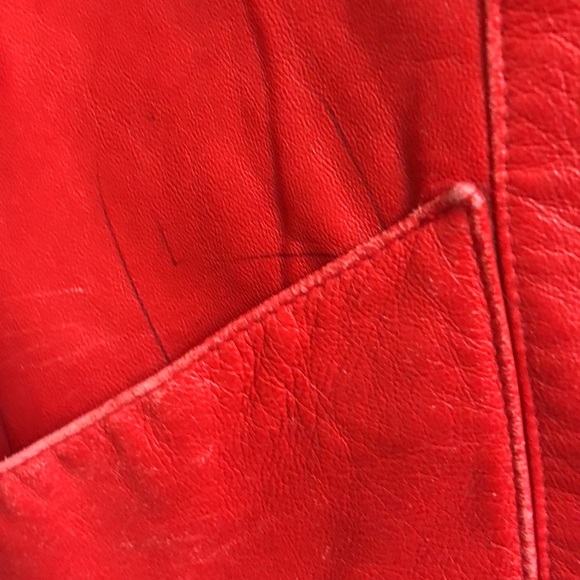 Vintage Retro Chosen Couture Collection Leather/Fur Jacket - Picture 7 of 7